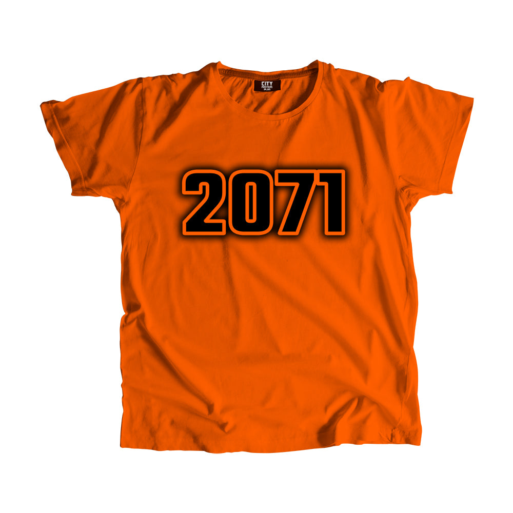 2071 Vintage Heritage Year Men Unisex T-Shirt (Orange)