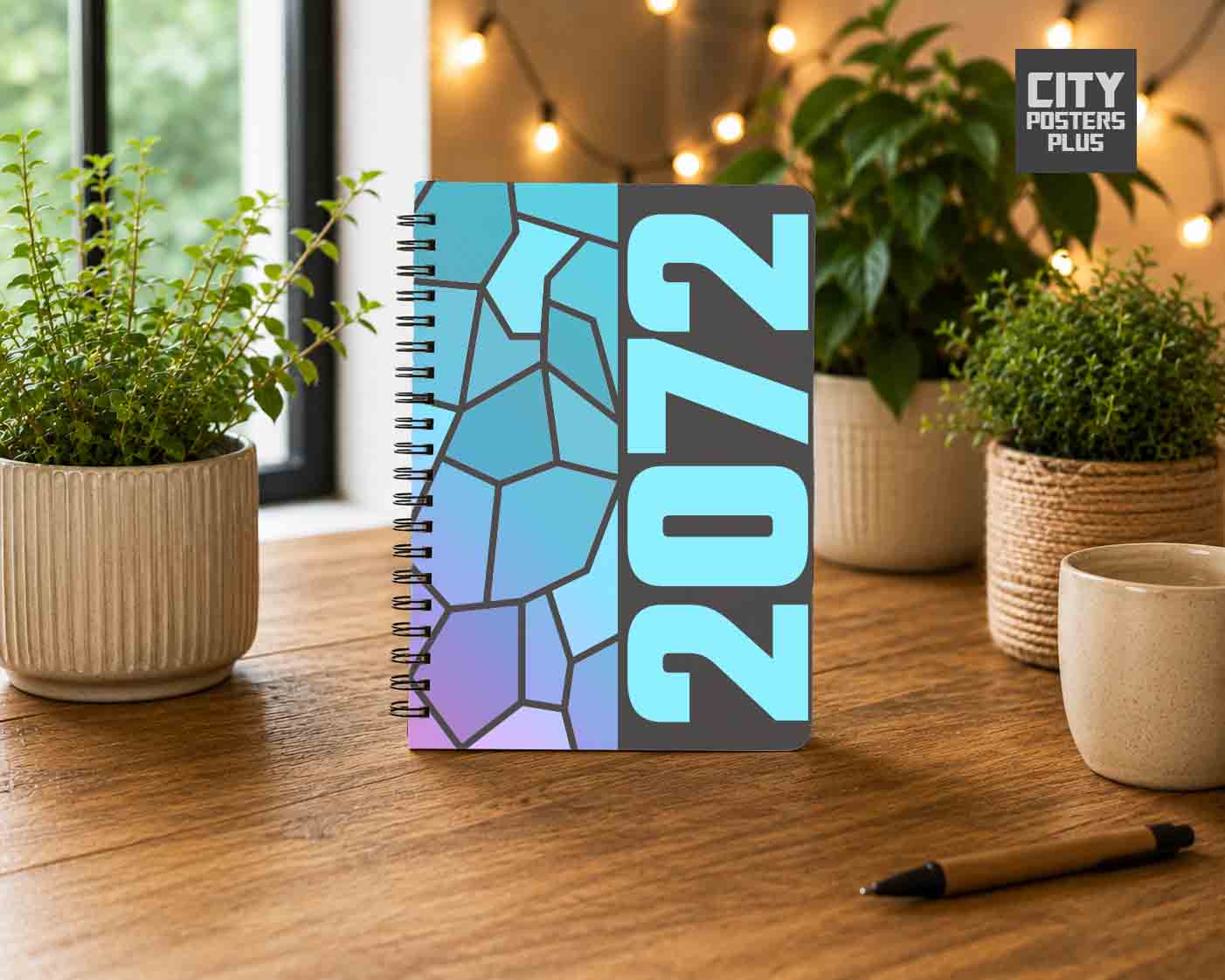 2072 Year Notebook (Charcoal Grey)