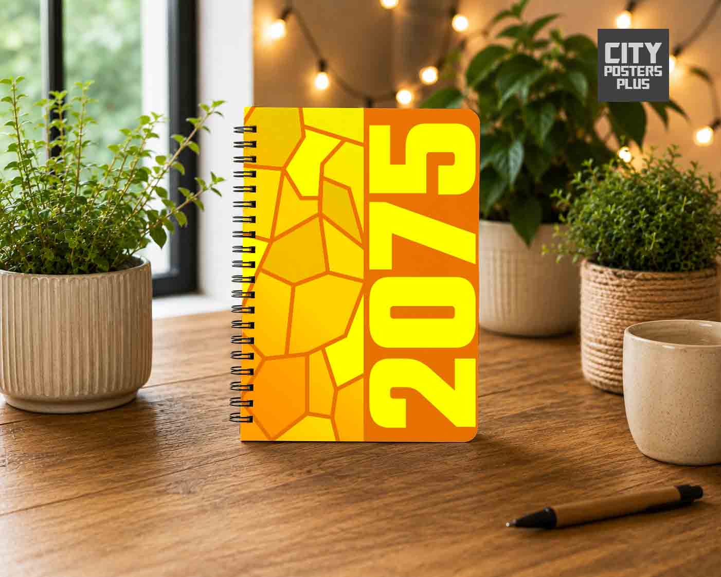 2075 Year Notebook (Orange)