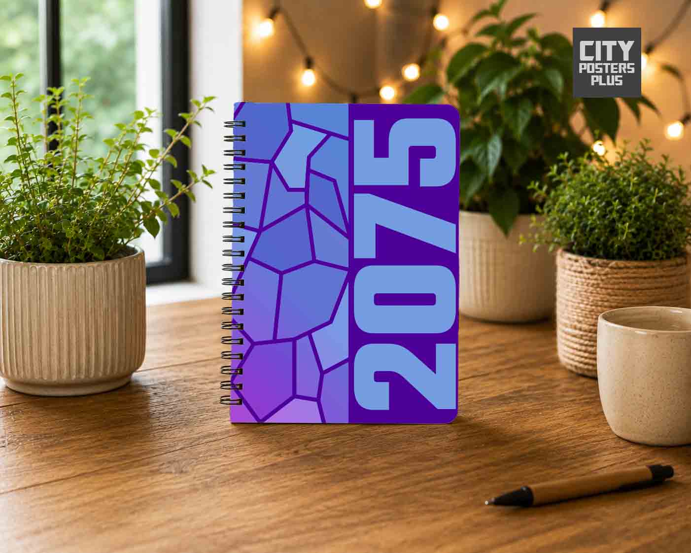 2075 Year Notebook (Purple)
