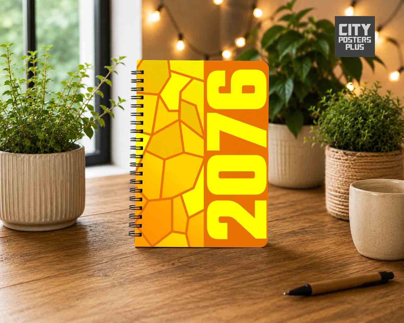 2076 Year Notebook (Orange)