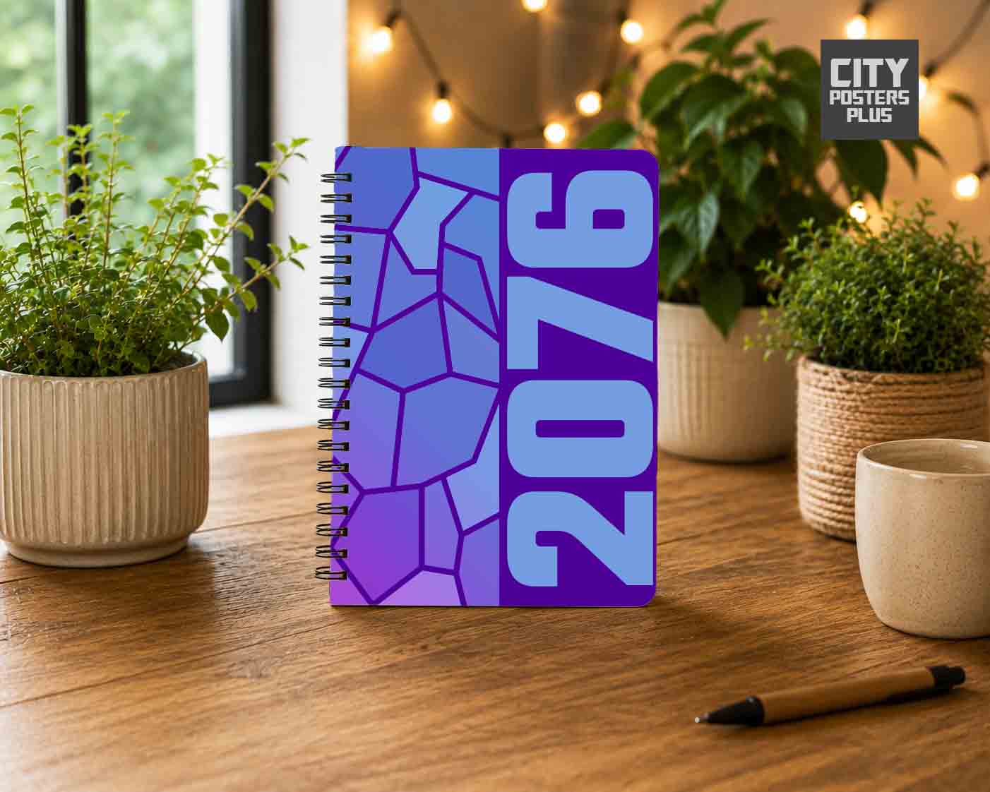 2076 Year Notebook (Purple)