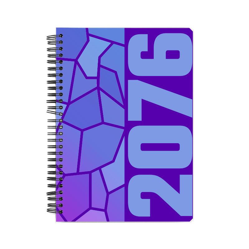 2076 Year Notebook (Purple)