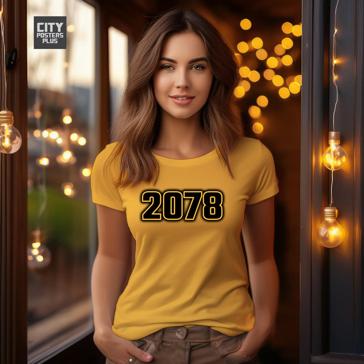 Year 2078 Vintage Birth Year Women T-Shirt