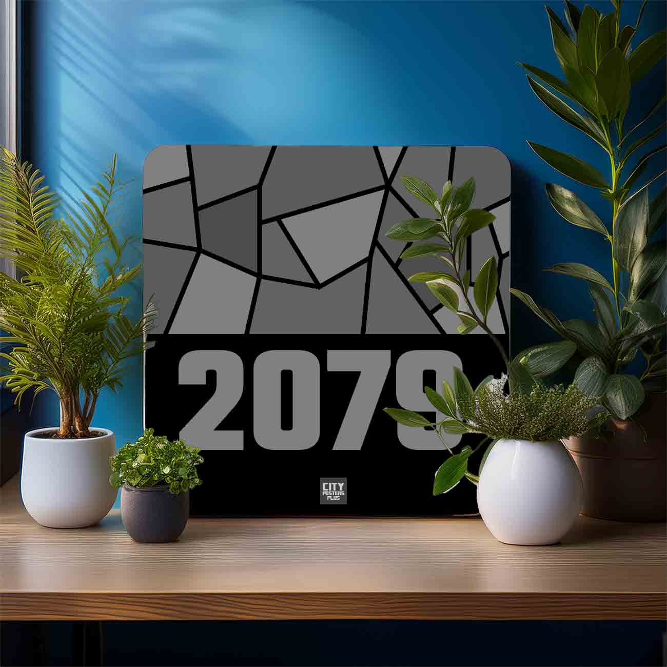 2079 Year Mousepad (Black)