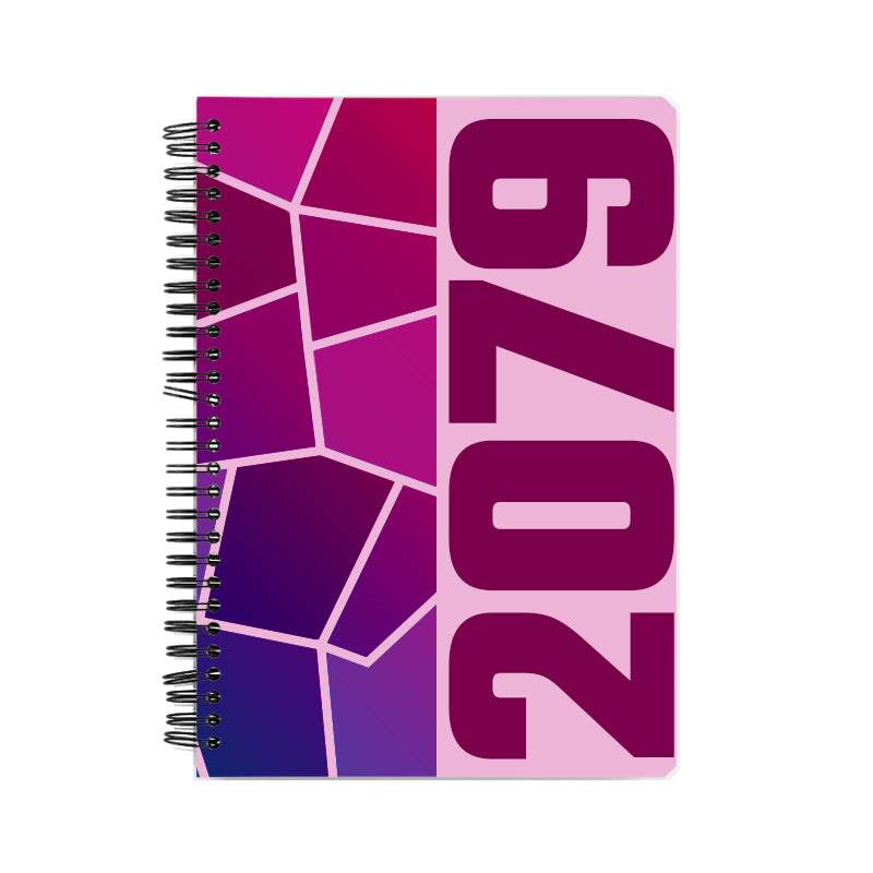 2079 Year Notebook (Light Pink)