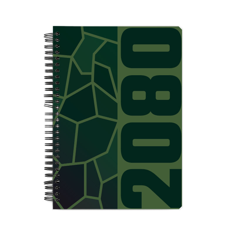 2080 Year Notebook (Olive Green)