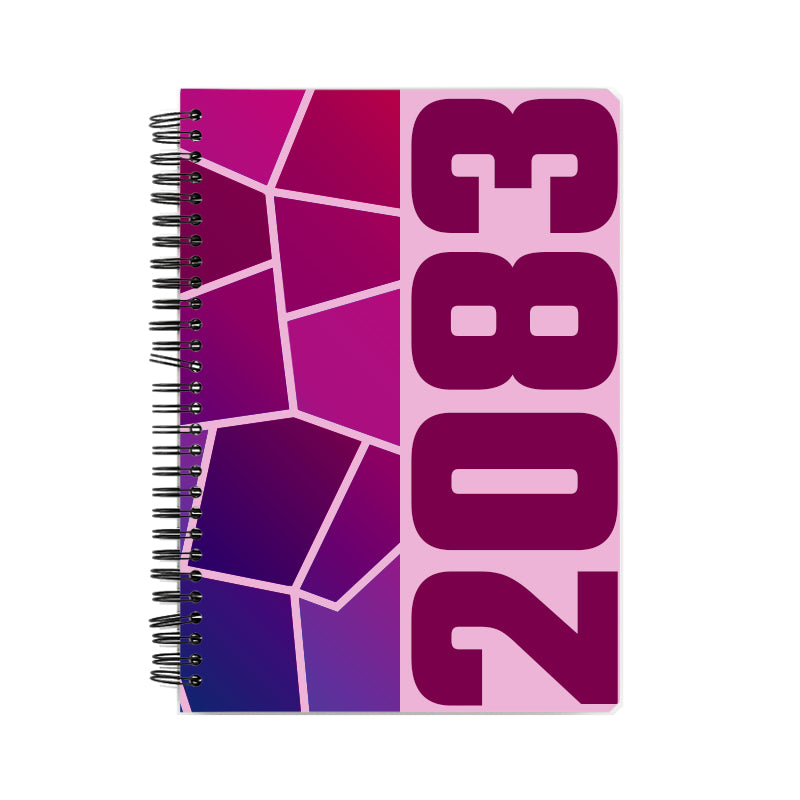 2083 Year Notebook (Light Pink)