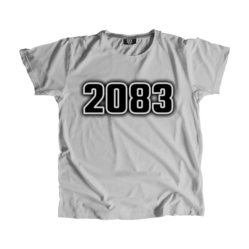 2083 Vintage Heritage Year Men Unisex T-Shirt (Melange Grey)