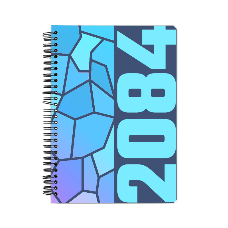 2084 Year Notebook (Navy Blue)
