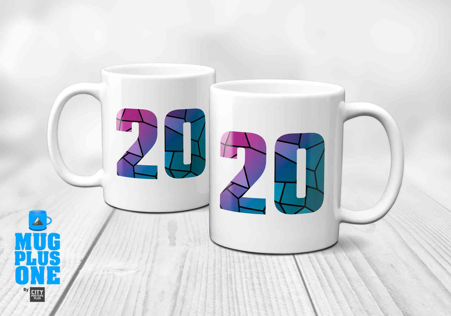 20 Number Mug (White)