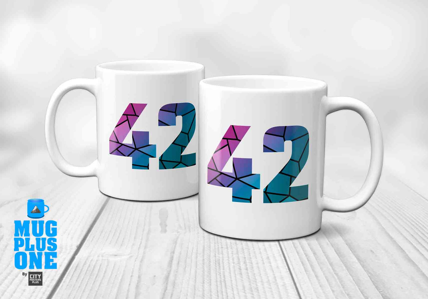42 Number Mug (White)
