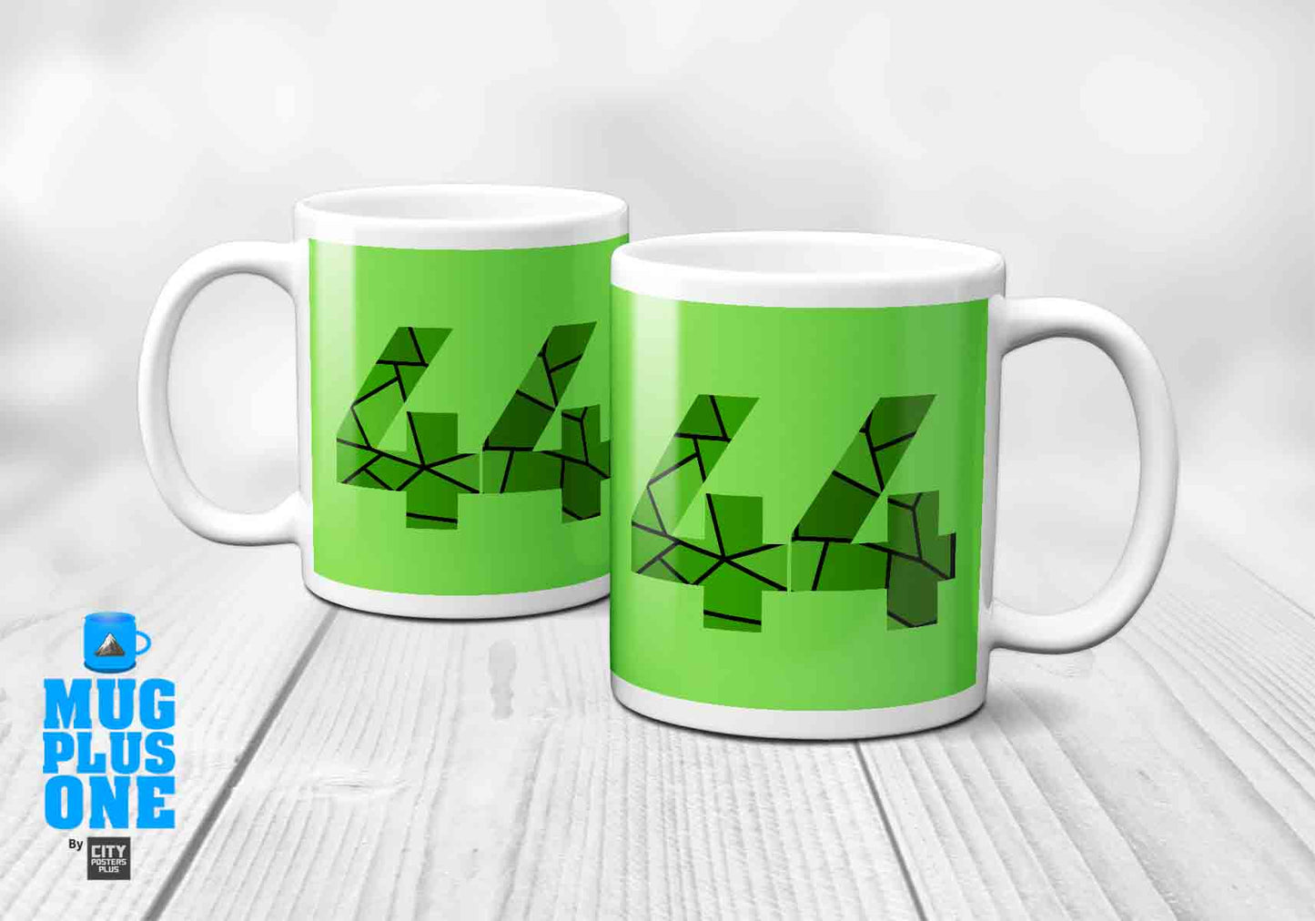 44 Number Mug (Liril Green)