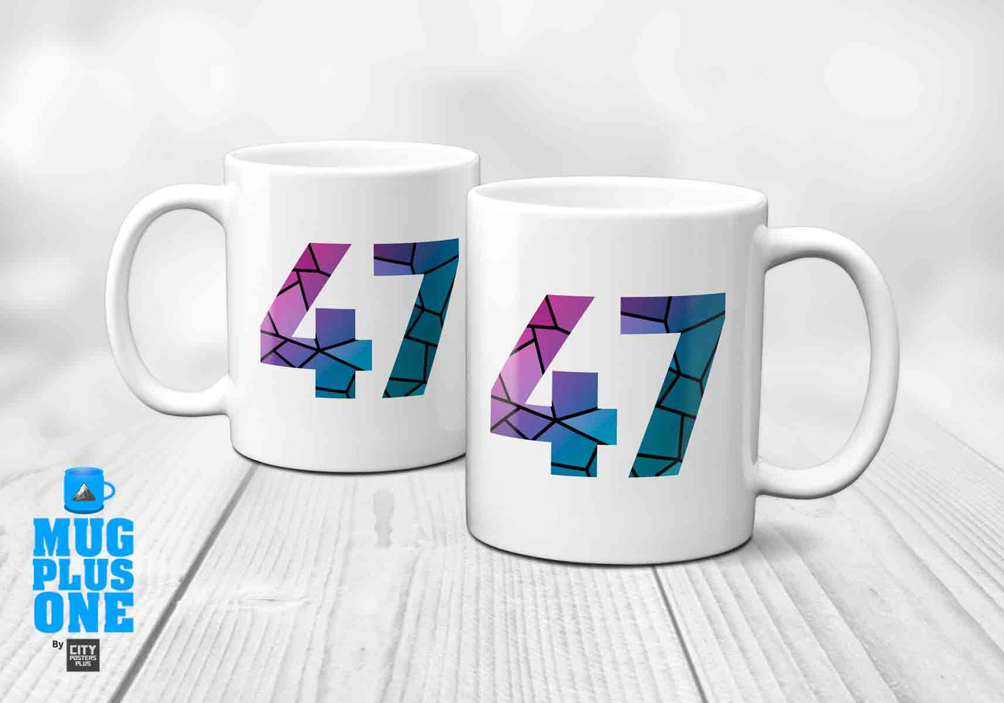 47 Number Mug (White)