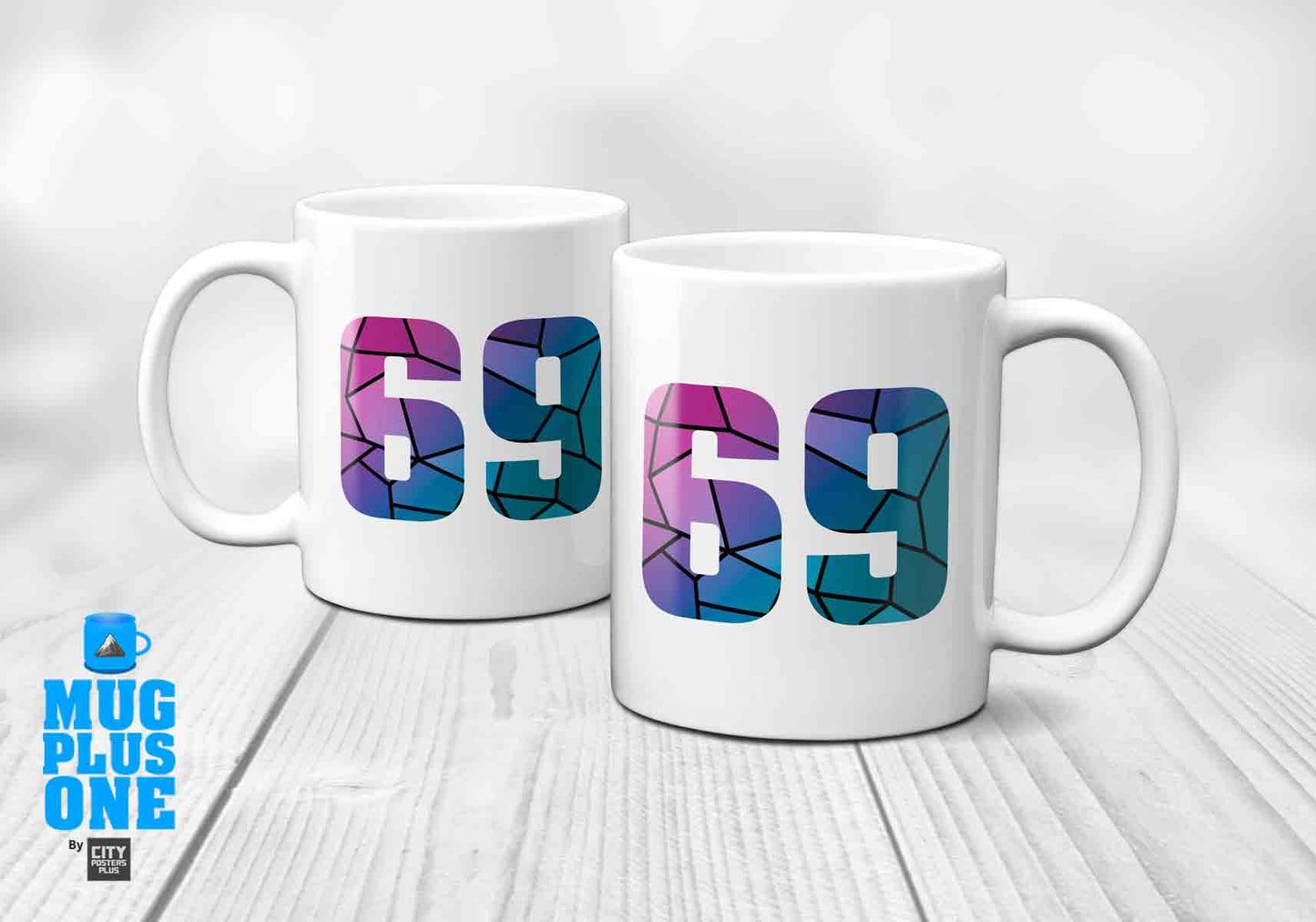69 Number Mug (White)