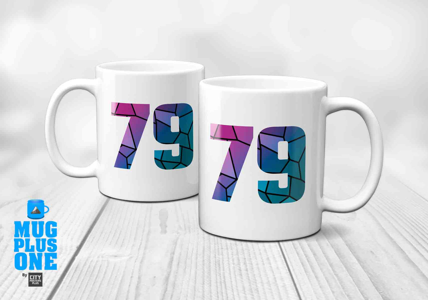 79 Number Mug (White)