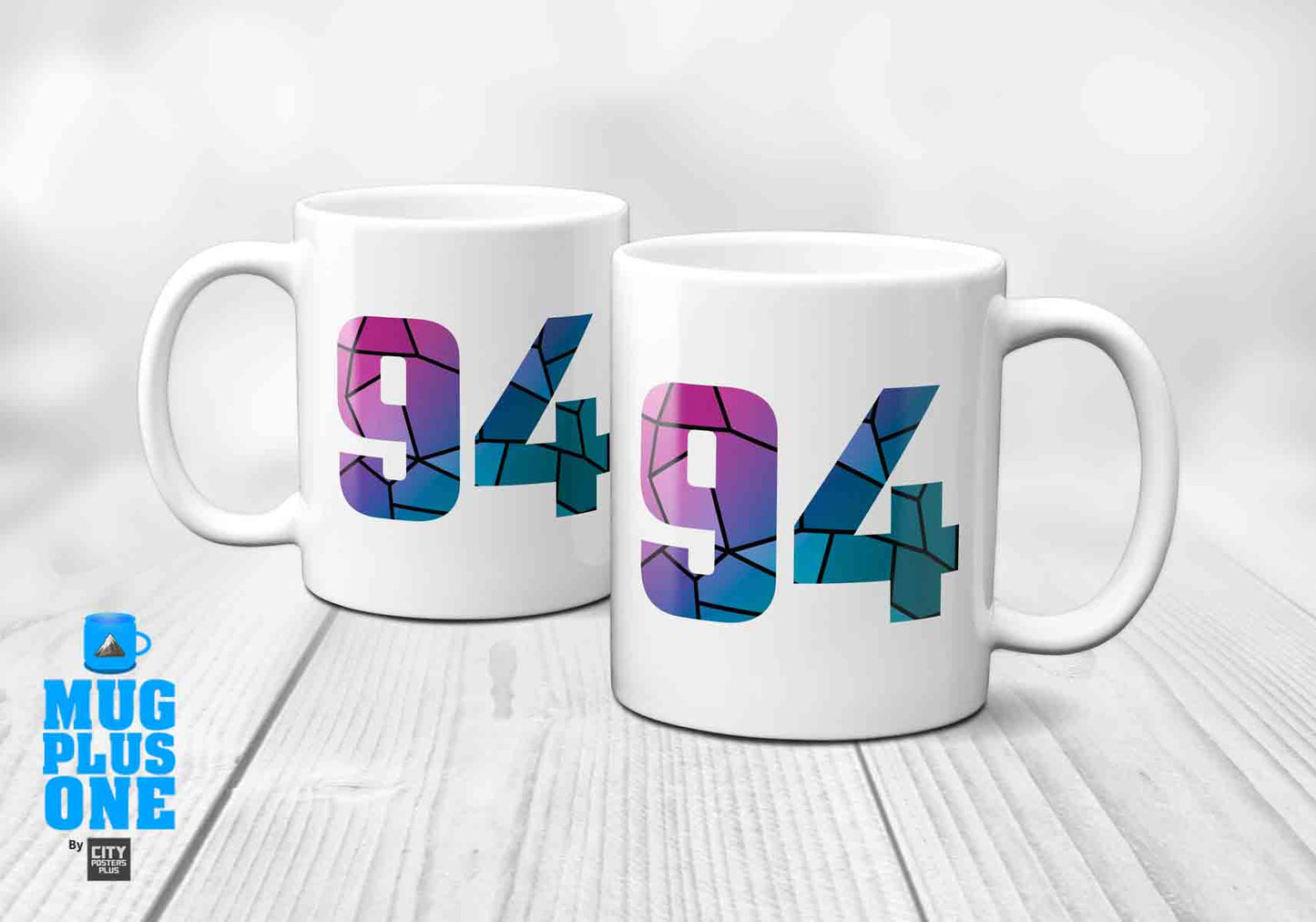 94 Number Mug (White)