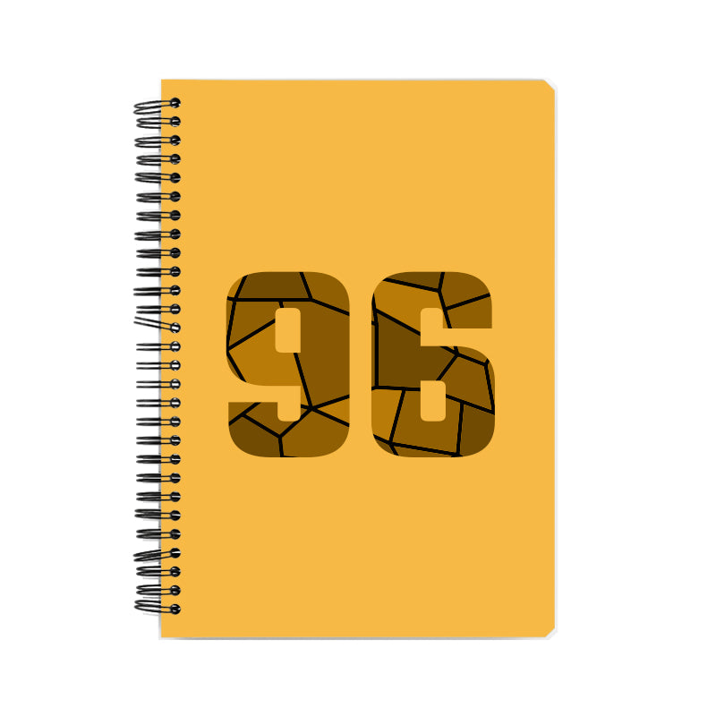 Notebook Plus One 96 Number Spiral Notebook (Golden Yellow)