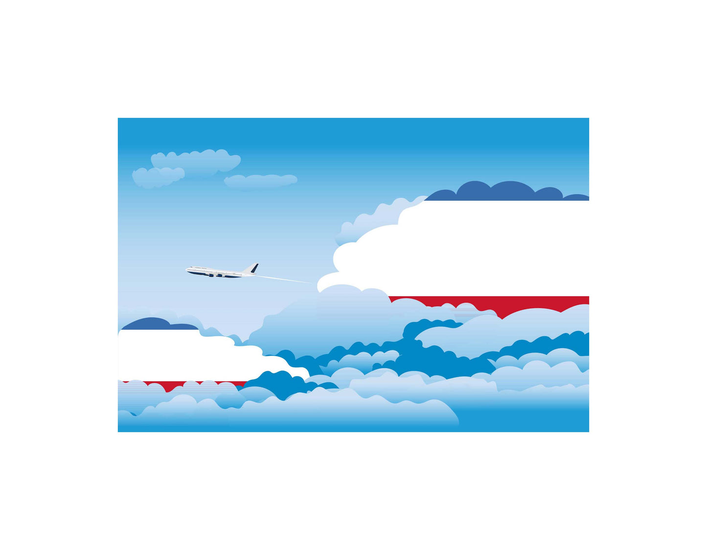 Crimea Day Clouds Blankets & Throws | Soft Premium Blankets | City Posters Plus