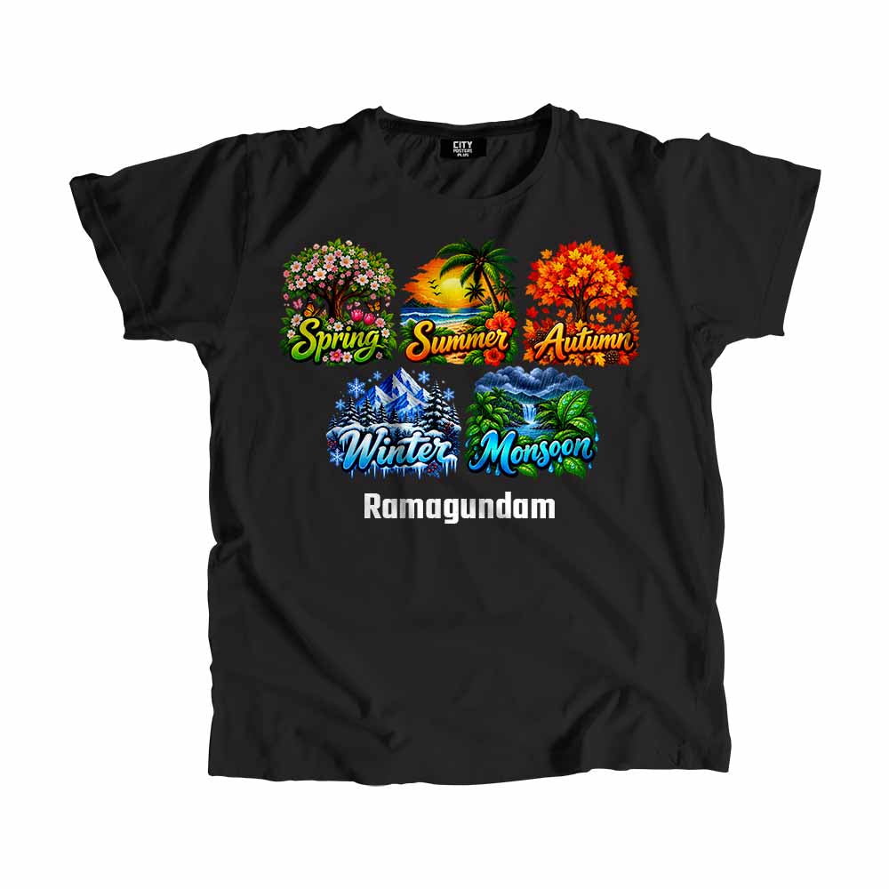 Ramagundam Town Seasons Men Women Unisex T-Shirts, Crop Tops, Hoodies & Sweatshirts
