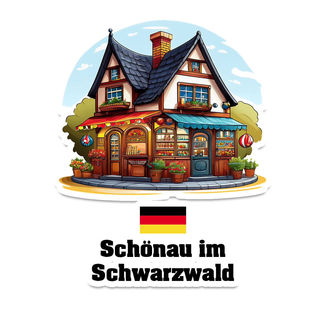 Schönau im Schwarzwald Sticker