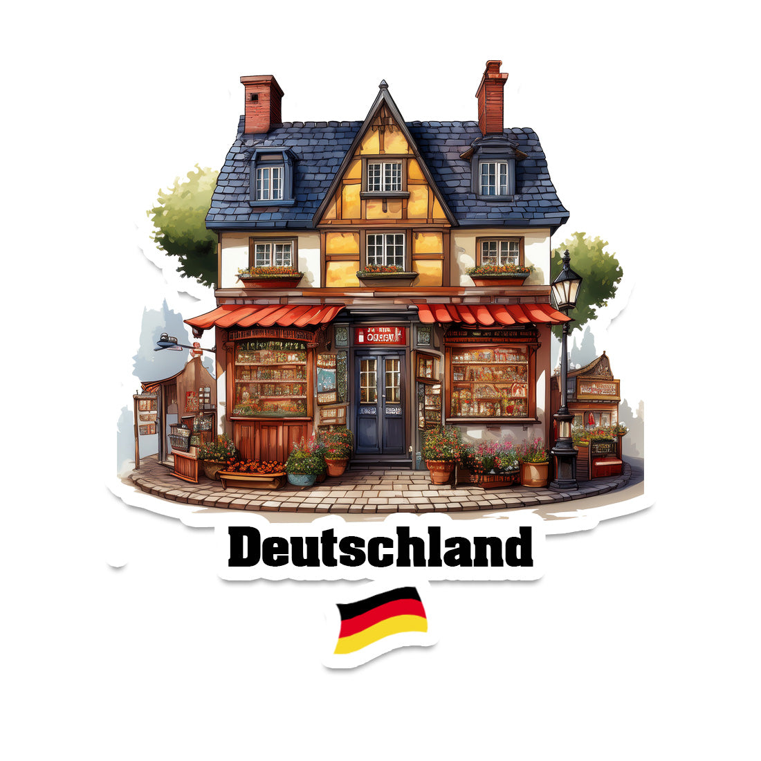 Deutschland Sticker