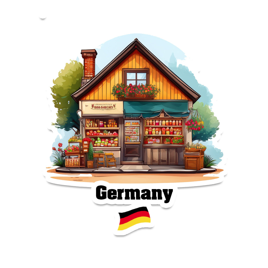 Germany Sticker