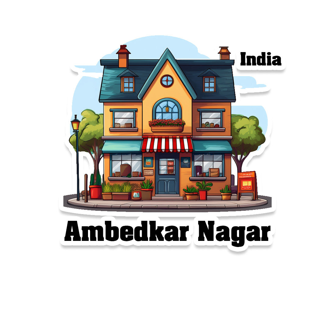 Ambedkar Sticker & Magnet | Home Town Souvenirs