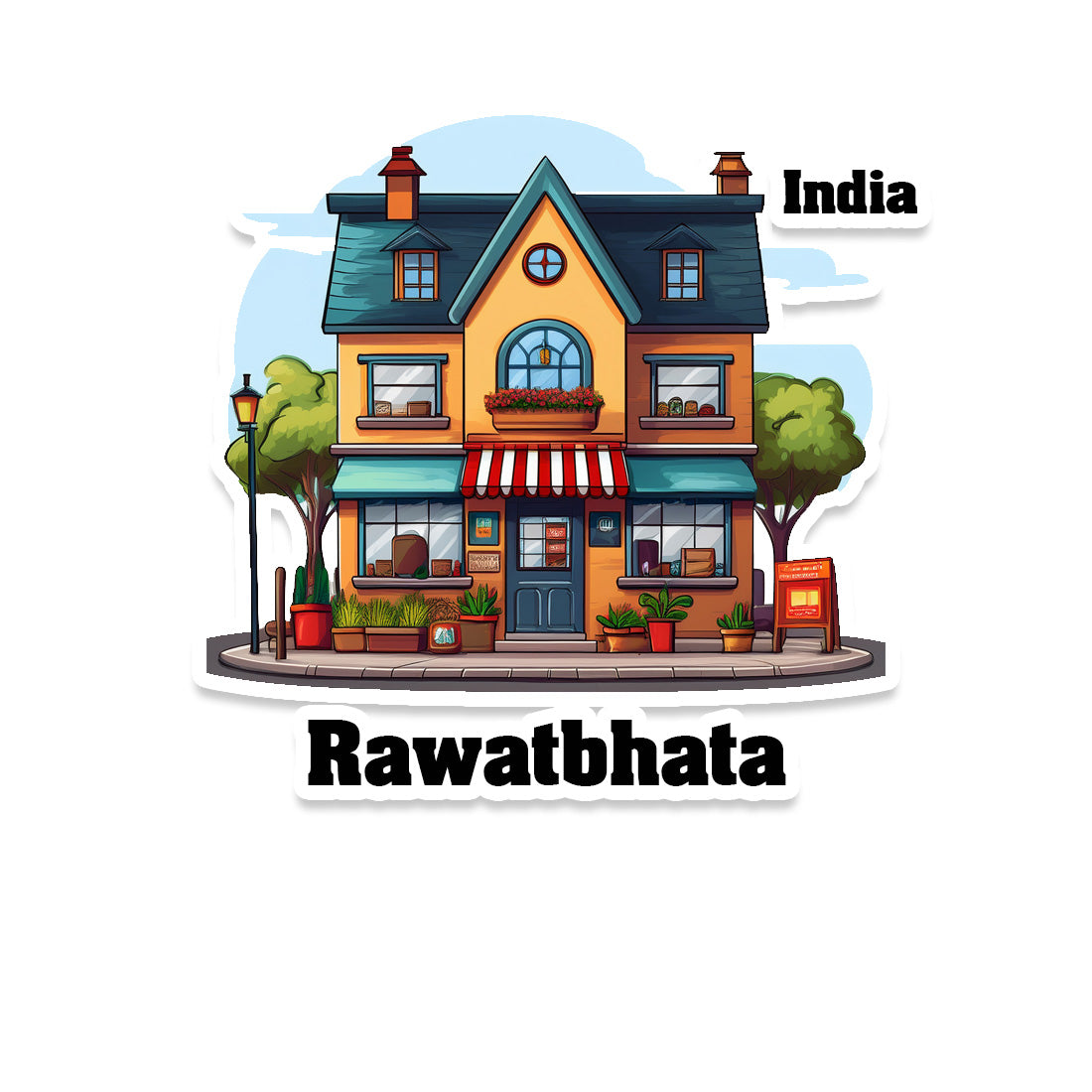 Rawatbhata Sticker & Magnet | Home Town Souvenirs