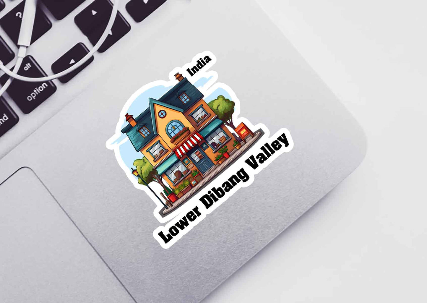 Lower Dibang Valley One Home Office Shop Sticker