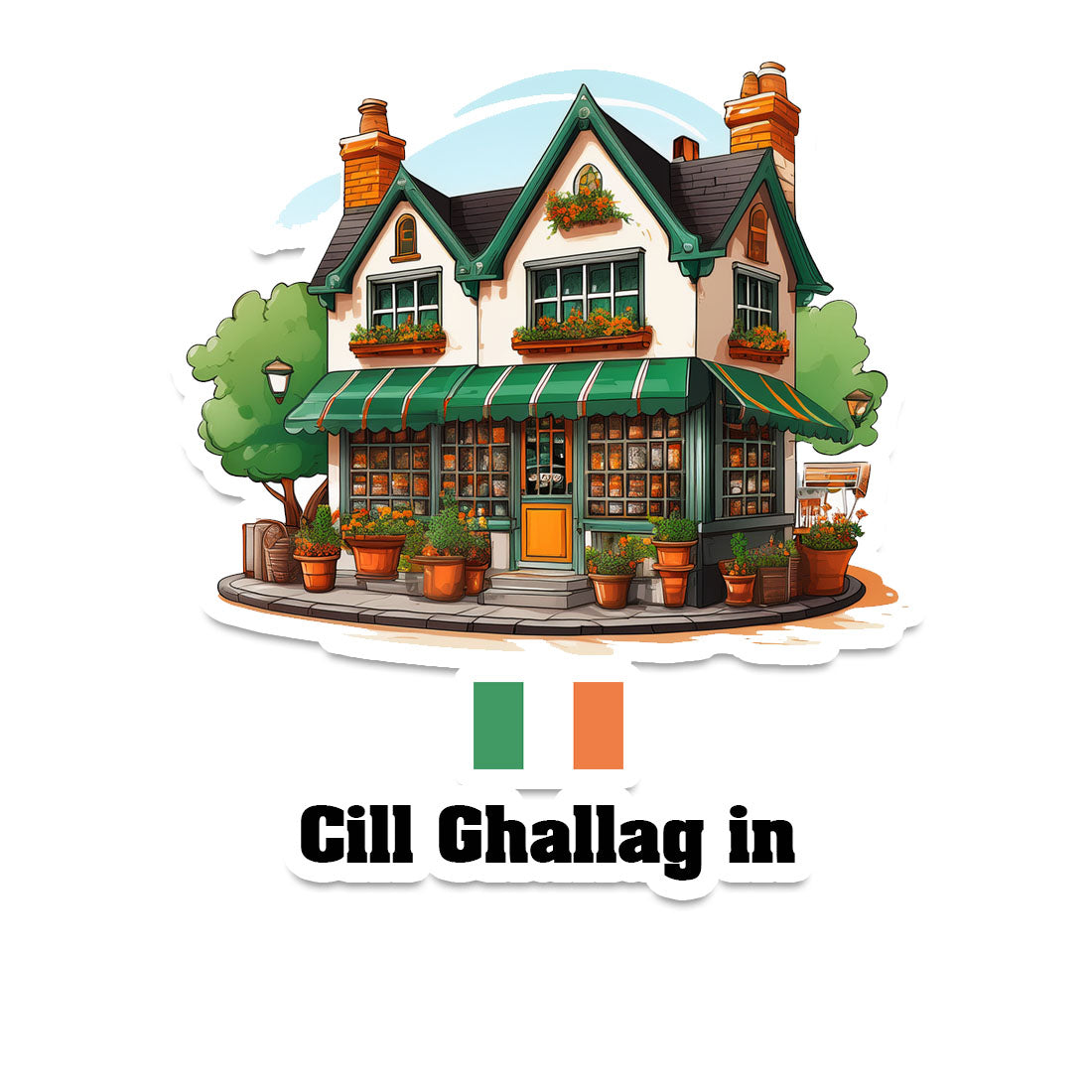 Ballygawley Fridge Magnet