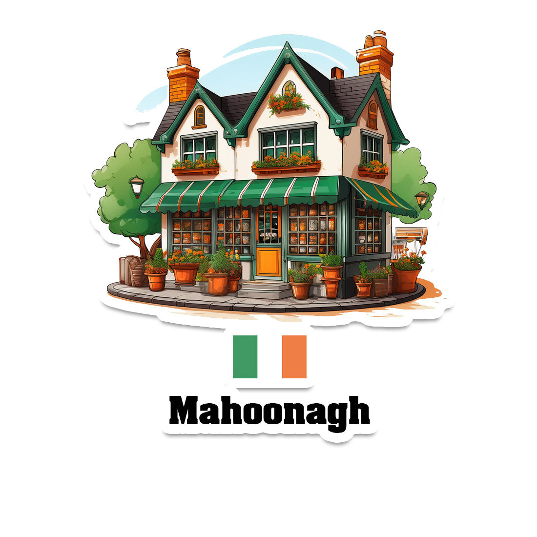 Mahoonagh Sticker