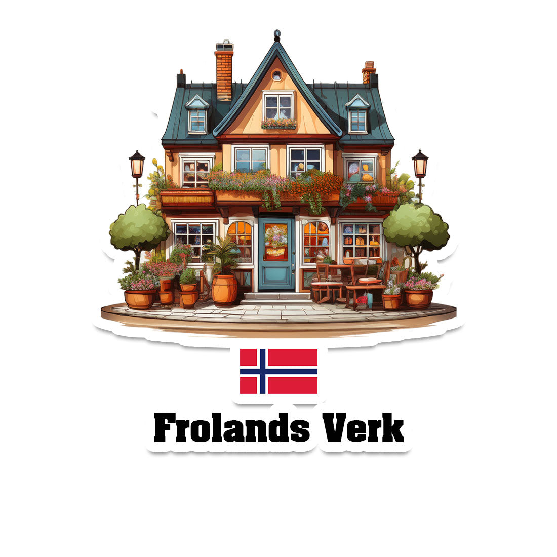 Fornebu Fridge Magnet