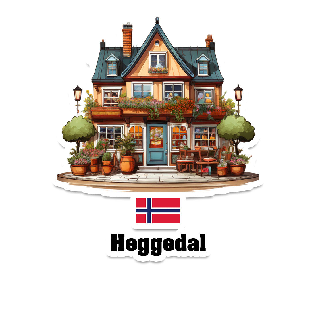 Hansnes Fridge Magnet
