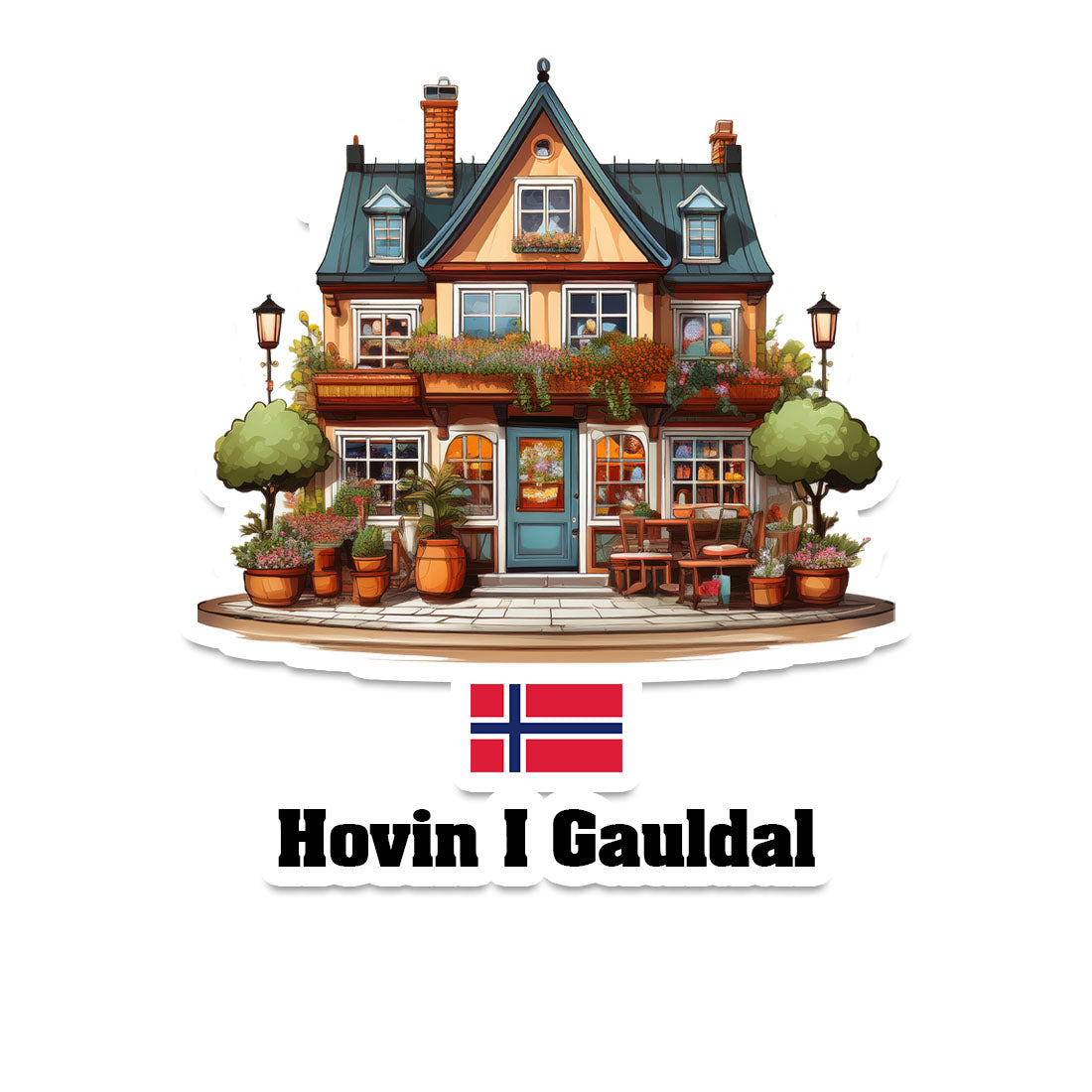 Hovin I Gauldal Sticker
