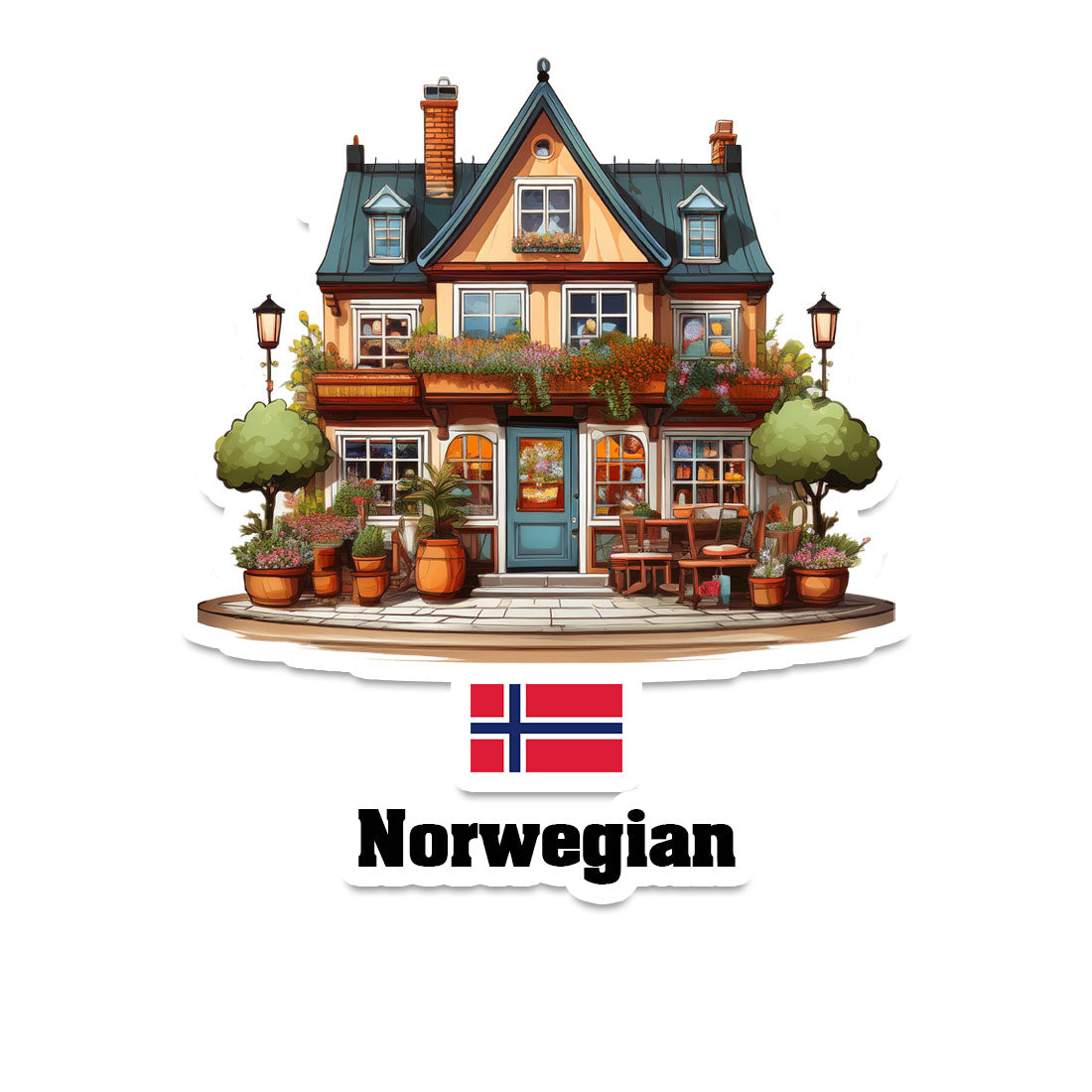 Norwegian Sticker