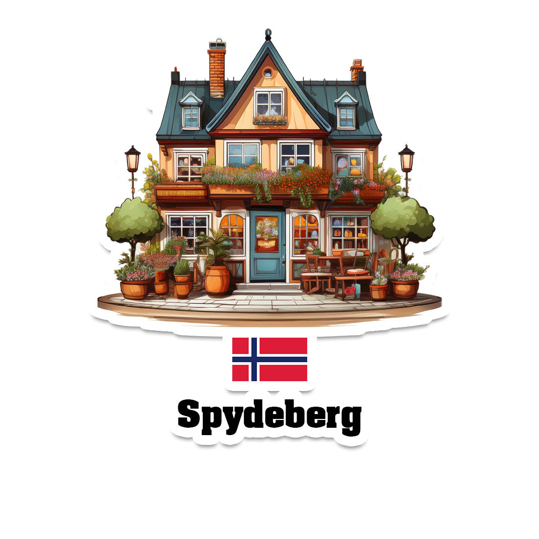 Spydeberg Sticker
