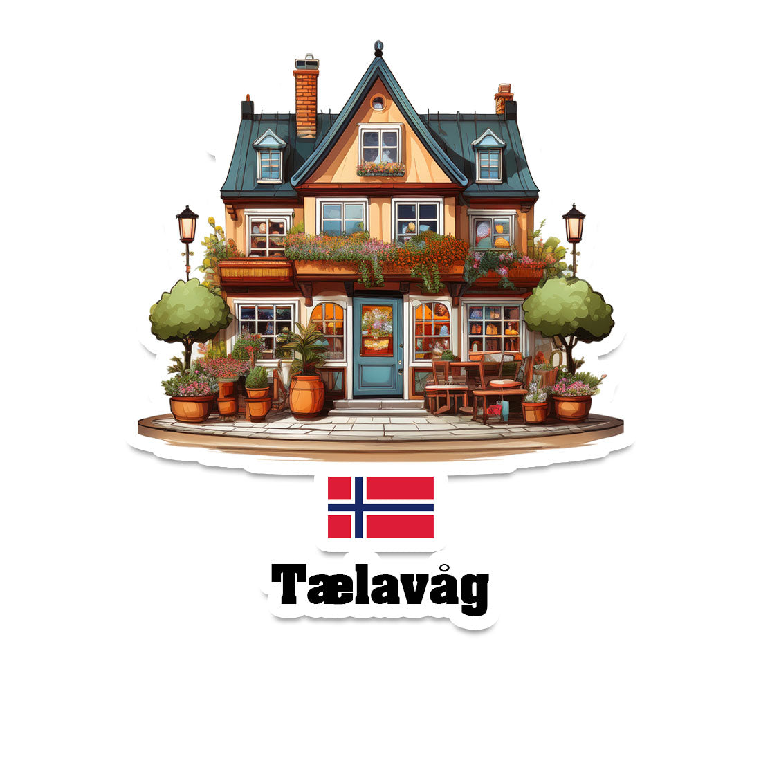 Tælavåg Sticker