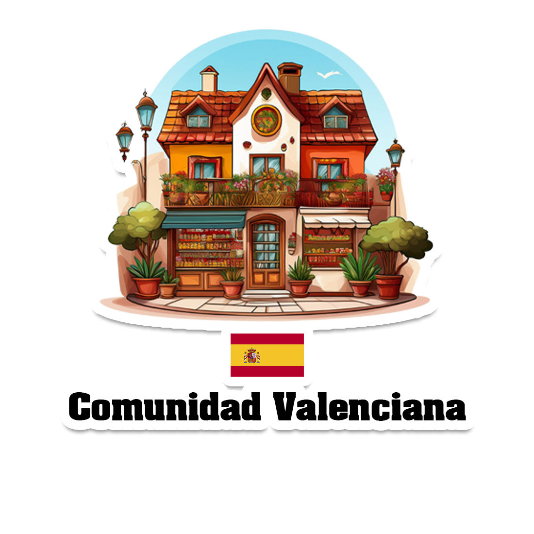 Comunidad Valenciana Fridge Magnet