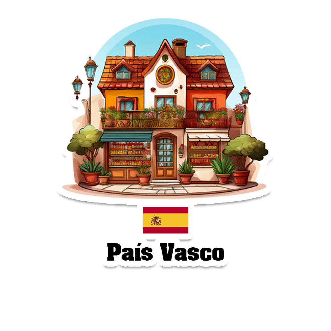 País Vasco Fridge Magnet