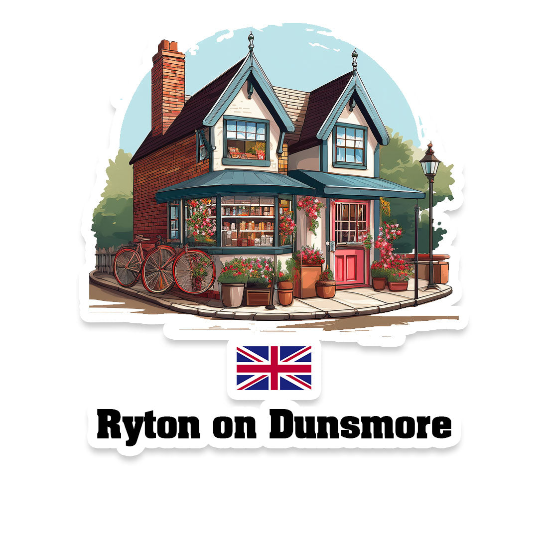 Ryton on Dunsmore Sticker