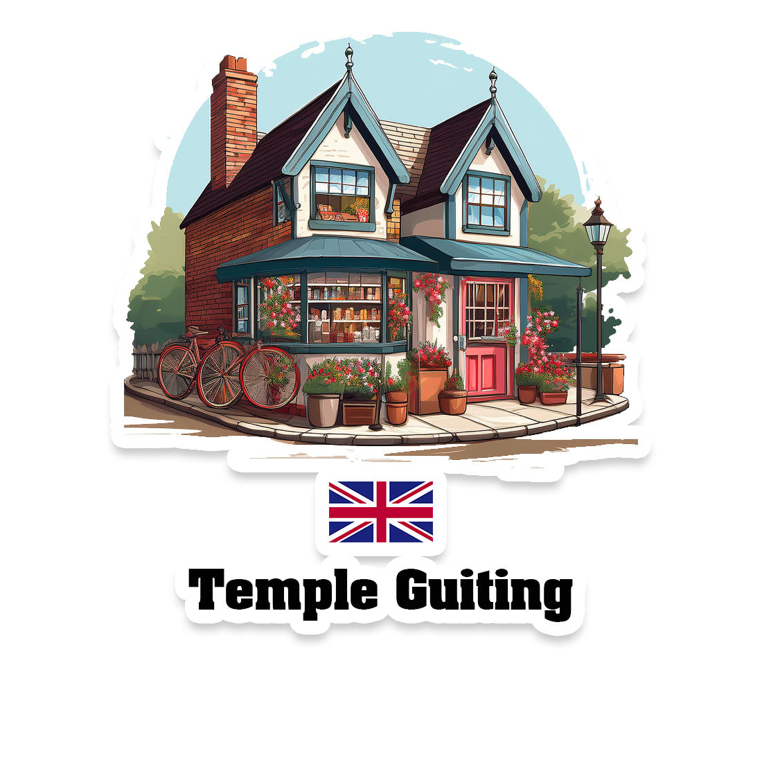 Temple Guiting Fridge Magnet
