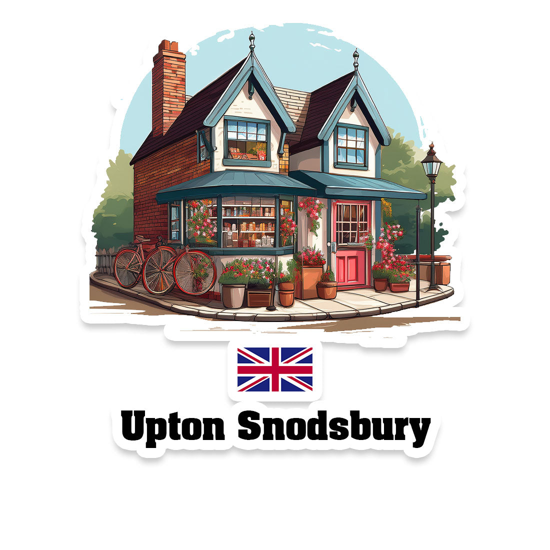 Upton Snodsbury Fridge Magnet