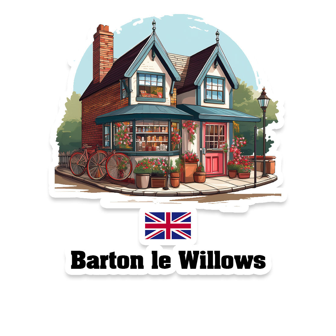 Barton le Willows Sticker