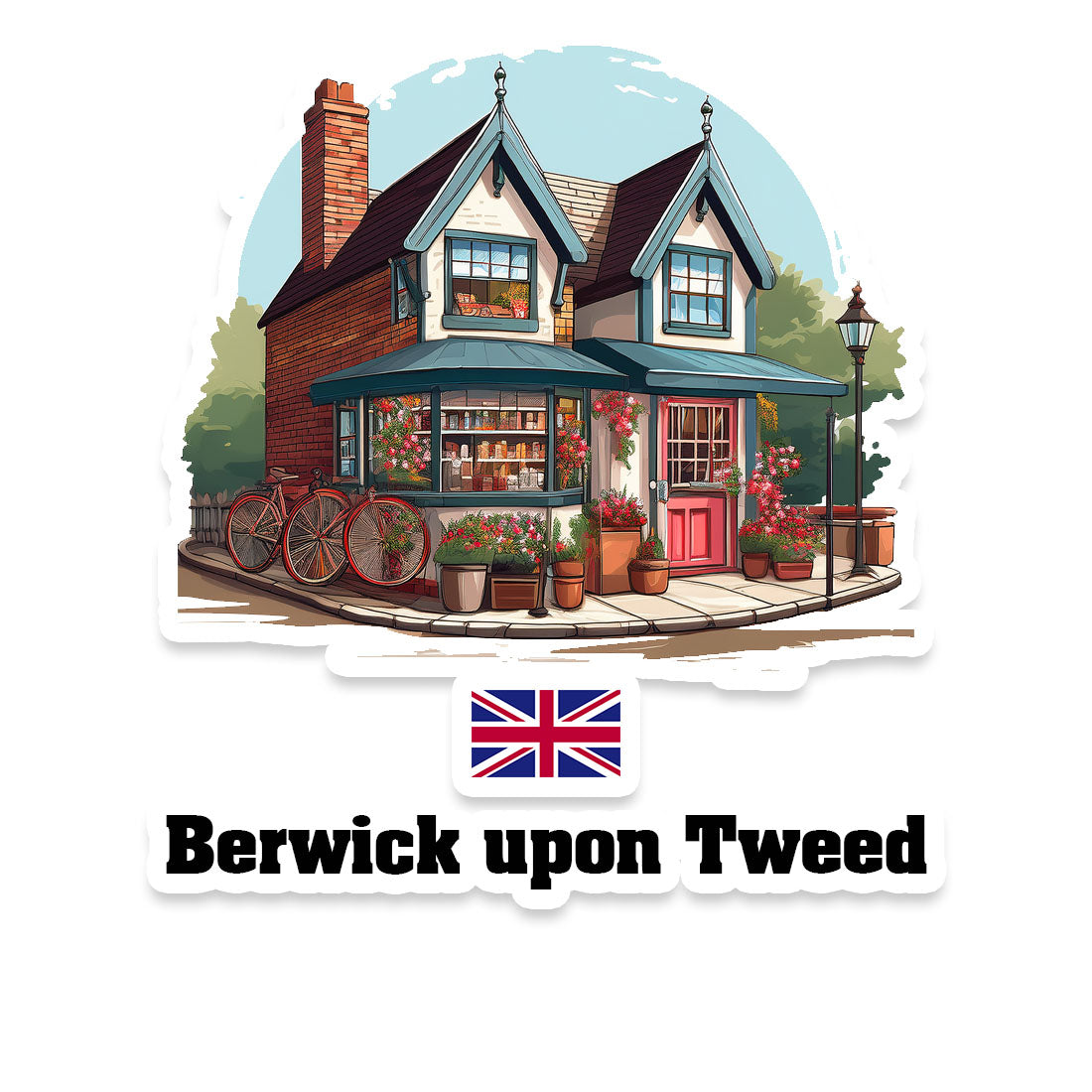 Berwick upon Tweed Fridge Magnet