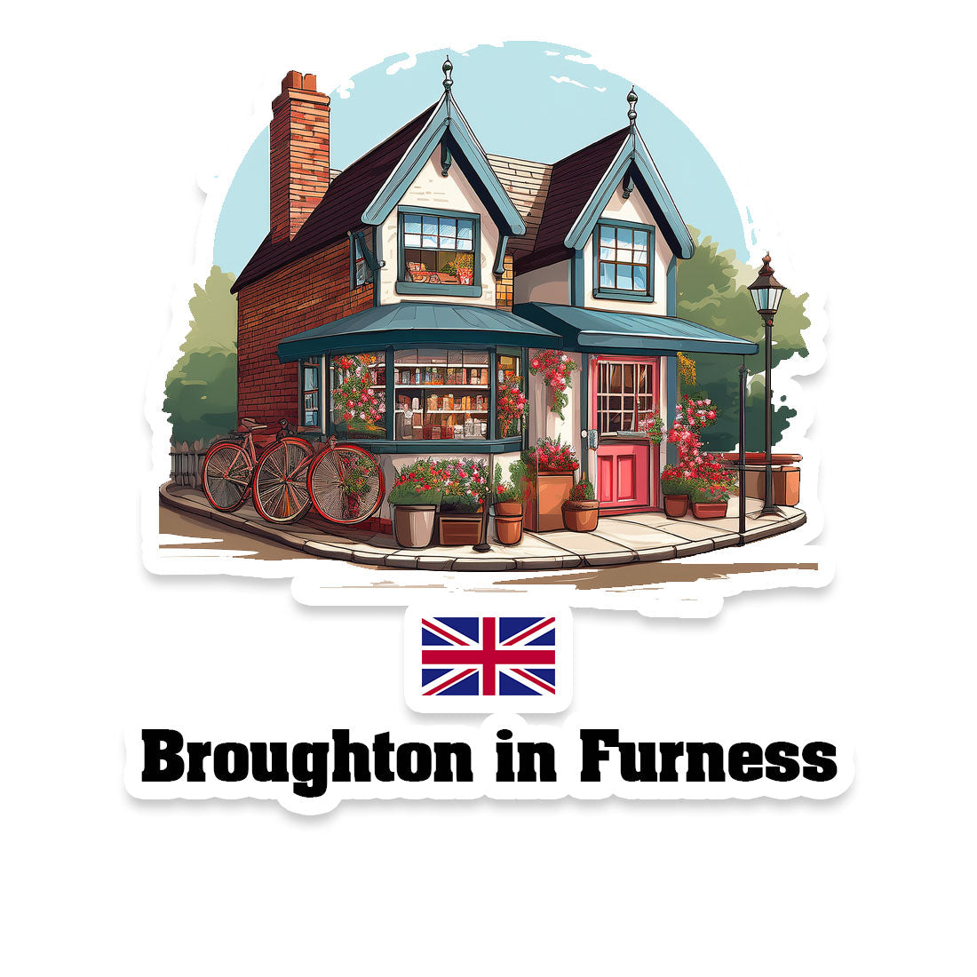 Broughton in Furness Sticker