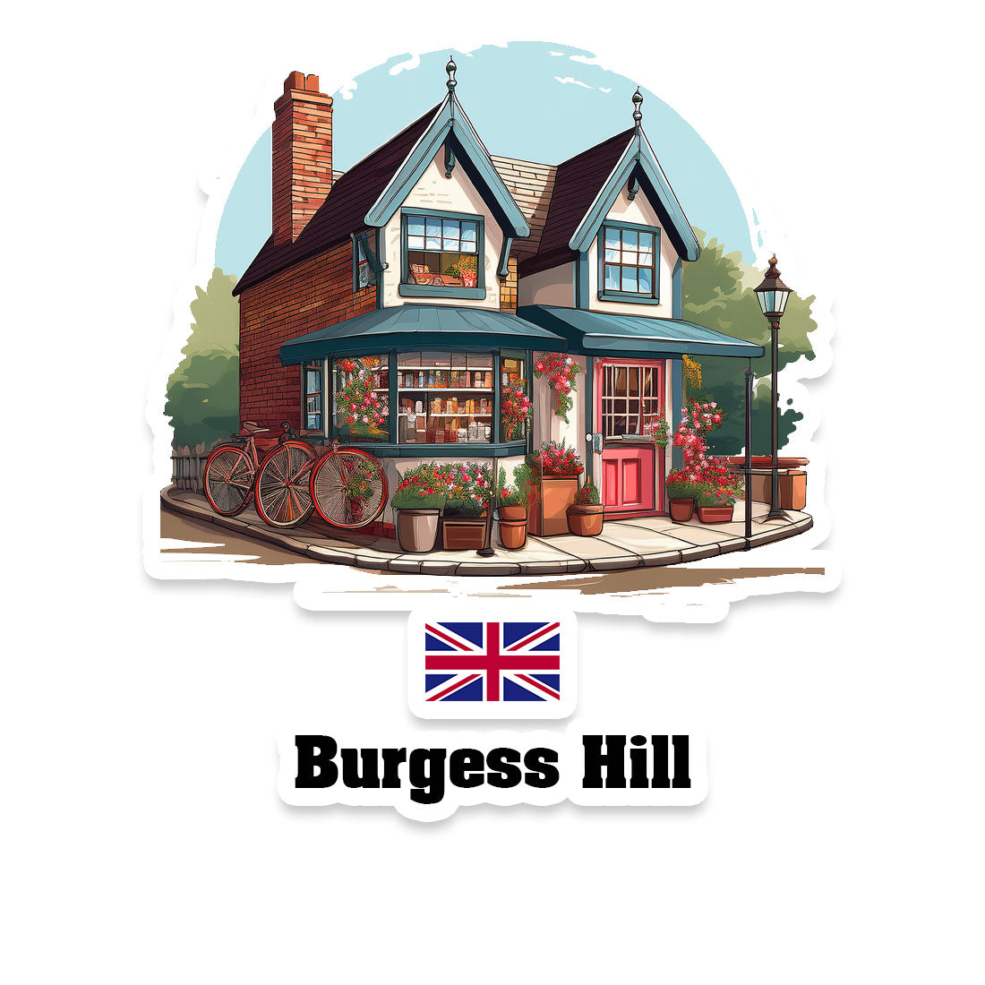 Burgess Hill Sticker