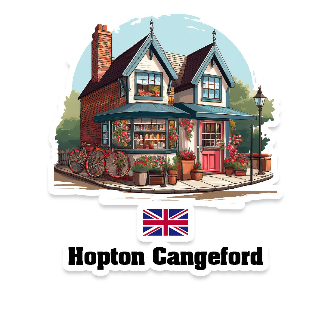 Hopton Cangeford Sticker
