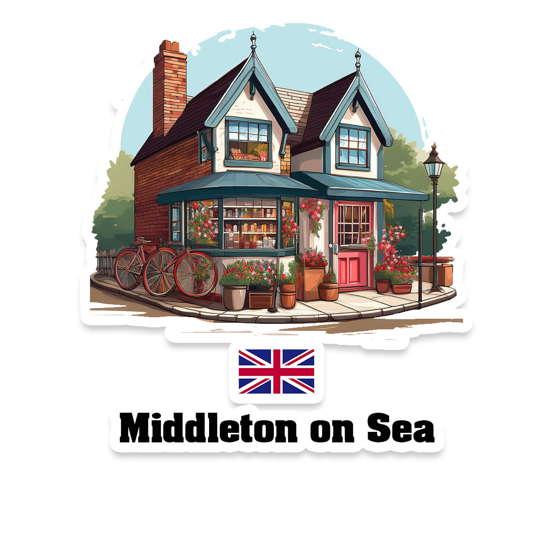 Middleton on Sea Sticker