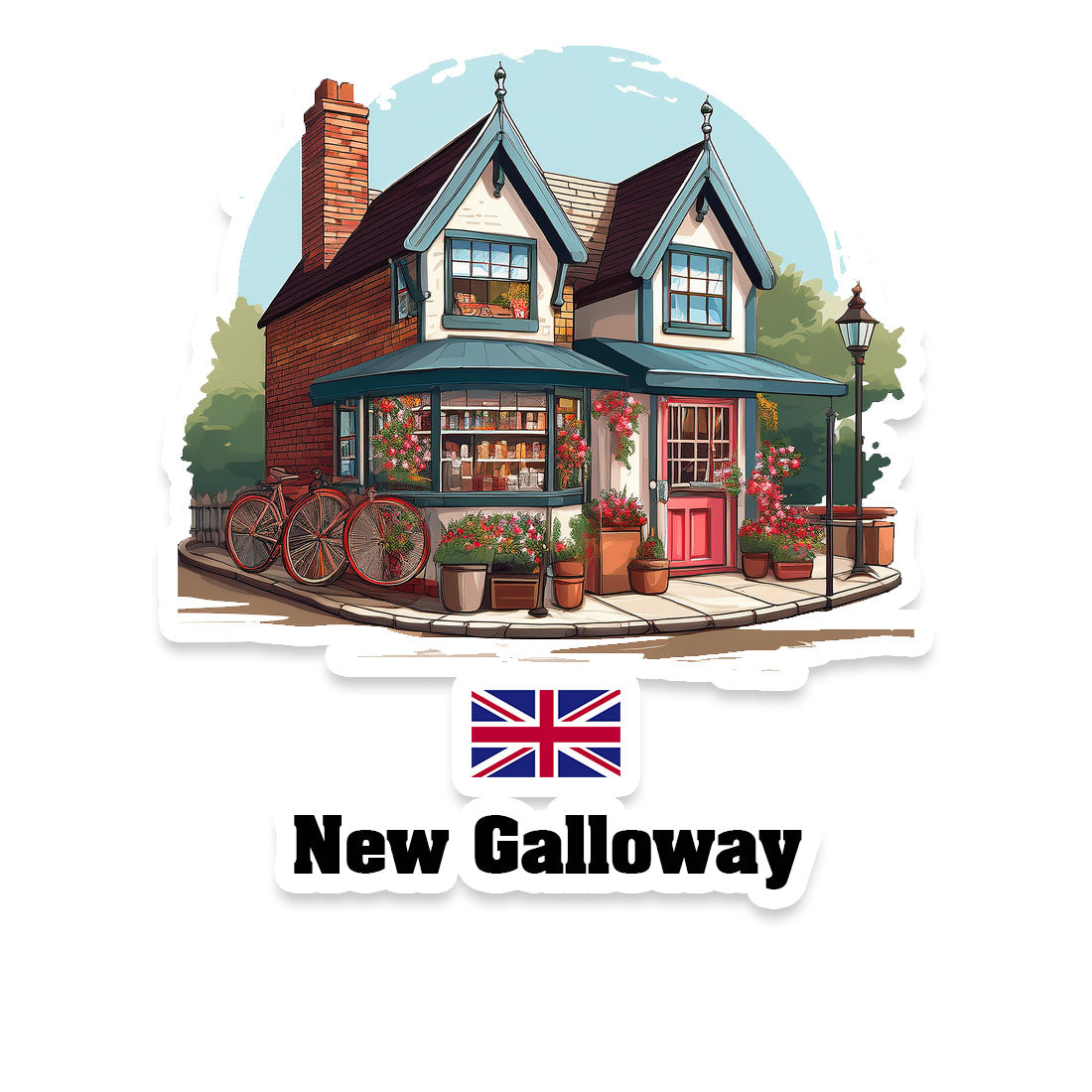 New Galloway Sticker